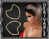 Heart Hoop Earrings