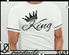 ➢ King White T-Shirt