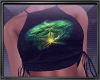 Shamrock Halter Top Blk