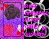 Rose Diamond Heart Card