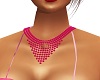 red gem necklace