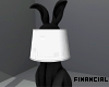 Black Bunny Lamp