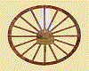 Wagon Wheel Wall Lamp