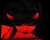 Red She Devil Horns