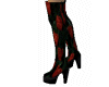 Roses Thigh High Boots