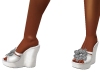J-White Wedge Heels