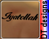 Iyatollah back tattoo