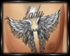 lady angel tatoo