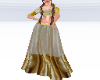 IS! white Kasavu lehenga