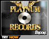{B} Platnum Records F