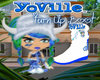 D3~YOVILLE Turn up boot