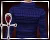 *TD*Sweater II (blu str)