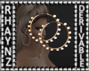Pearl Hoop Earrings Gold