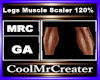 Legs Muscle Scaler 120%