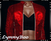 *Dana Red Leather Jacket