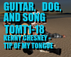 guitar,dog & song