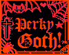 Red Perky Goth