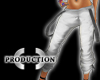 CC gargo pants white