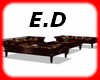 E.D LOVE COUCH 6P