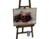 skull painting