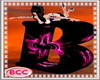 [BCC]B Letter-Pink Black