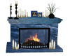 MD Blue fireplace