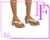 PF - White Pool Sandals