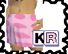 [KR] Pleated pink skirt