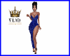 Vest. Femme Fatale Blue