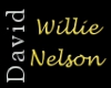 Willie Nelson Nameplate