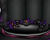 black&purple+9/p sofa