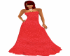 red gown