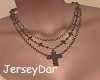 Brown Cross Necklace