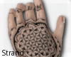 S! Mandala Hand Tattoo
