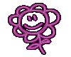 .PDG. Neon Smile Flower