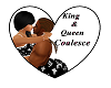 King and Lannah sticker