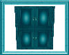 Reflective Door 5 Teal