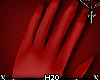 Xmas Gloves Red