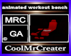 animated workout bench
