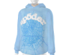Blue Web Hoodie