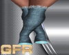 jean boots teal