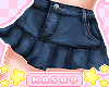 Mini Jean Skirt༉‧₊