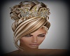 Queen Blond Hair W/crown