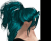 AQUA WAVY PULLED BACK