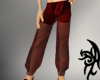 [P] Genie Pants Red Silk