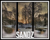 S. Animated Snow Window