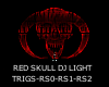 Red Hardstyle Skull DJLT