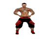 Red Skull Shorts