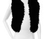 [MM] Black Fur Vest