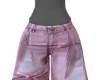 Pink Baggy Jeans
